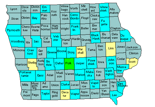 Iowa Counties